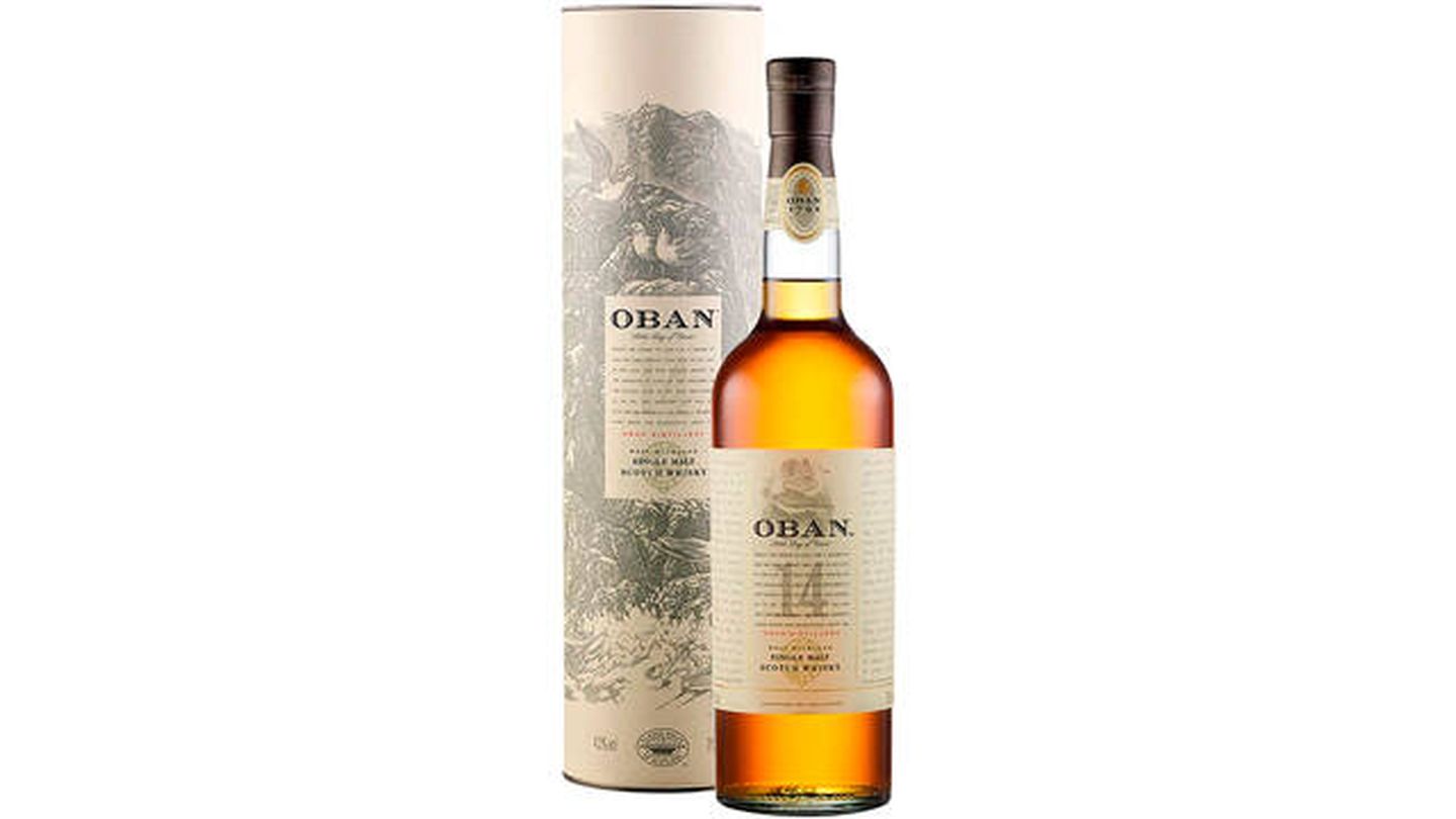 Whisky puro escocés OBAN 14