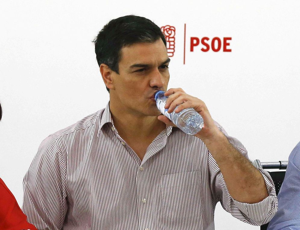 Foto: Pedro Sánchez, durante la reunión de la ejecutiva federal del PSOE el pasado 27 de junio en Ferraz. (EFE)
