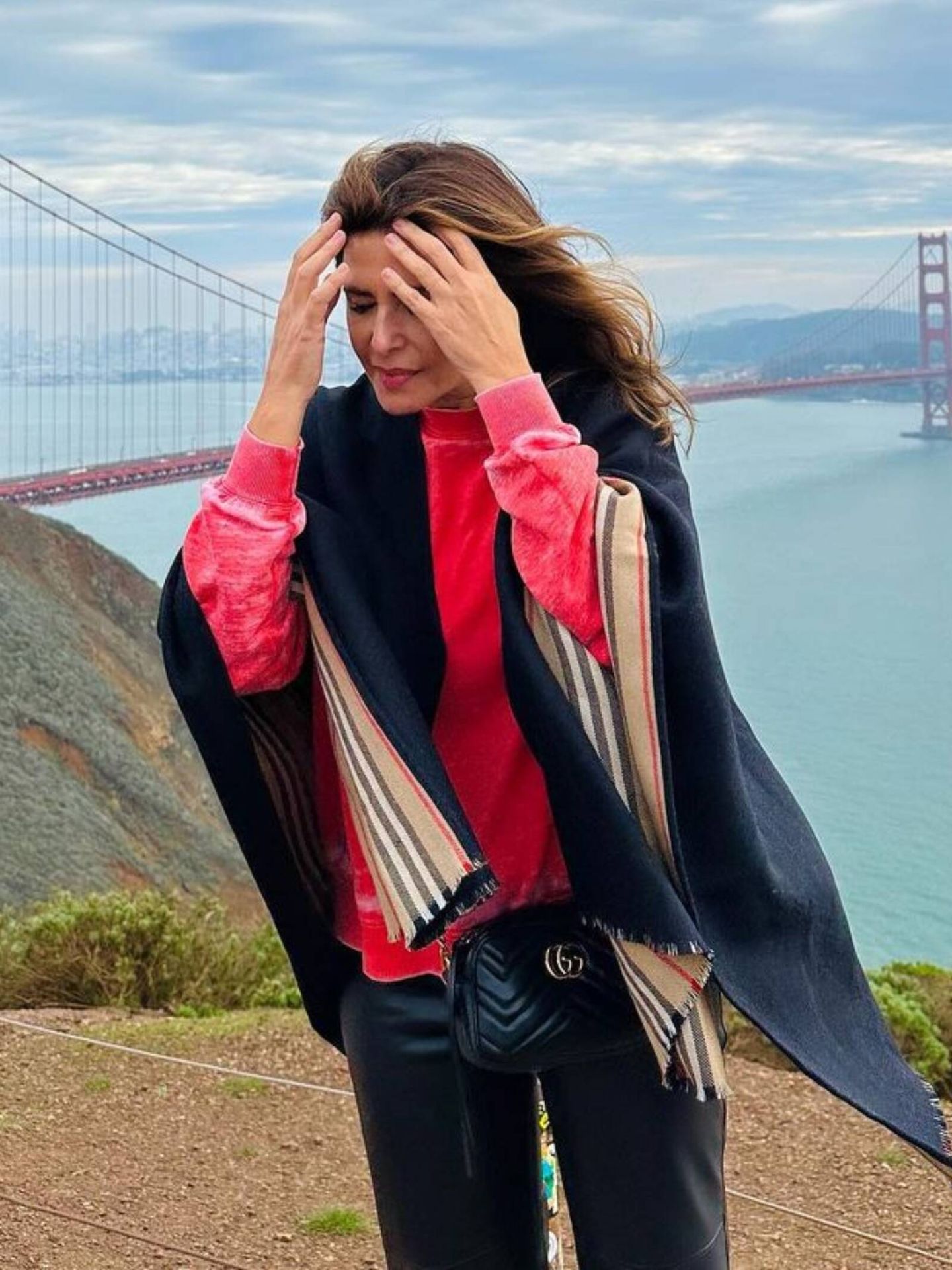 Las claves de los looks de Nuria Roca en San Francisco. (Instagram/@nuriarocagranell)