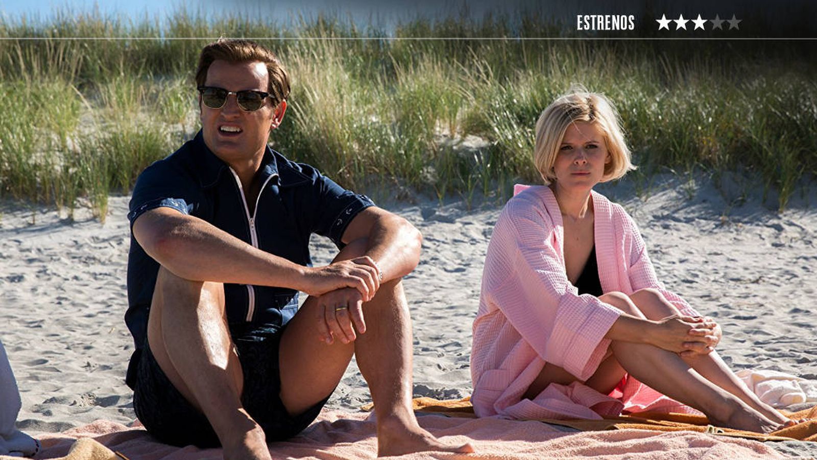 Foto: Jason Clarke y Kate Mara, en un fotograma de 'El escándalo Ted Kennedy'. (A Contracorriente)