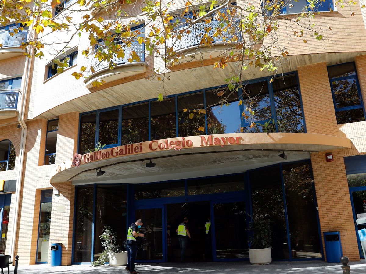 Foto: Colegio Mayor Galileo Galilei, en Valencia, el pasado octubre (EFE)