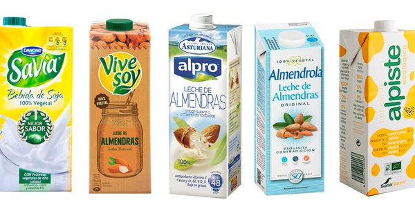 Foto: Algunas de las marcas que comercializan bebidas vegetales. (EC)