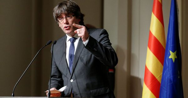 Foto: El 'expresident' de la Generalitat, Carles Puigdemont. (REUTERS)