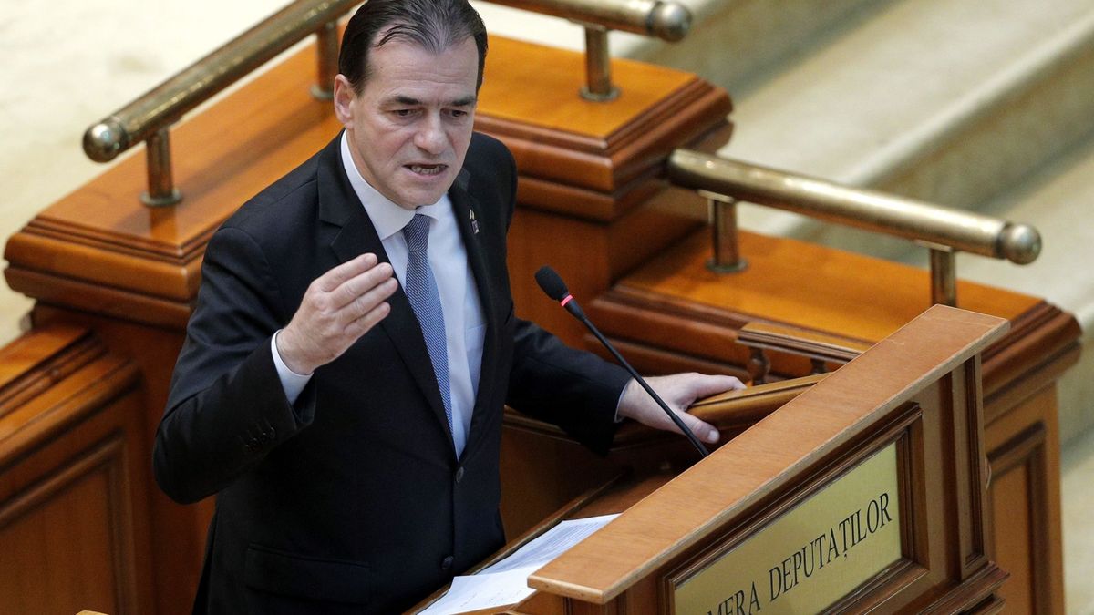 El conservador Ludovic Orban, investido nuevo primer ministro de Rumanía