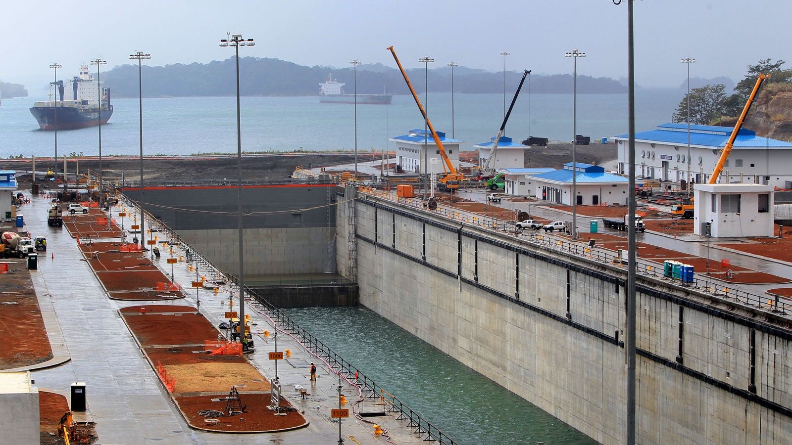 Foto: GUPC realizará en mayo las primeras pruebas de navegación en el Canal de Panamá (EFE)