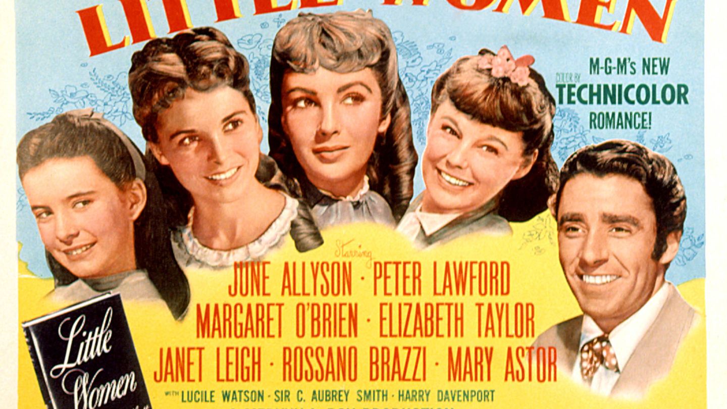 Cartel de la versión de 'Mujercitas' estrenada en 1949. (Cordon Press)