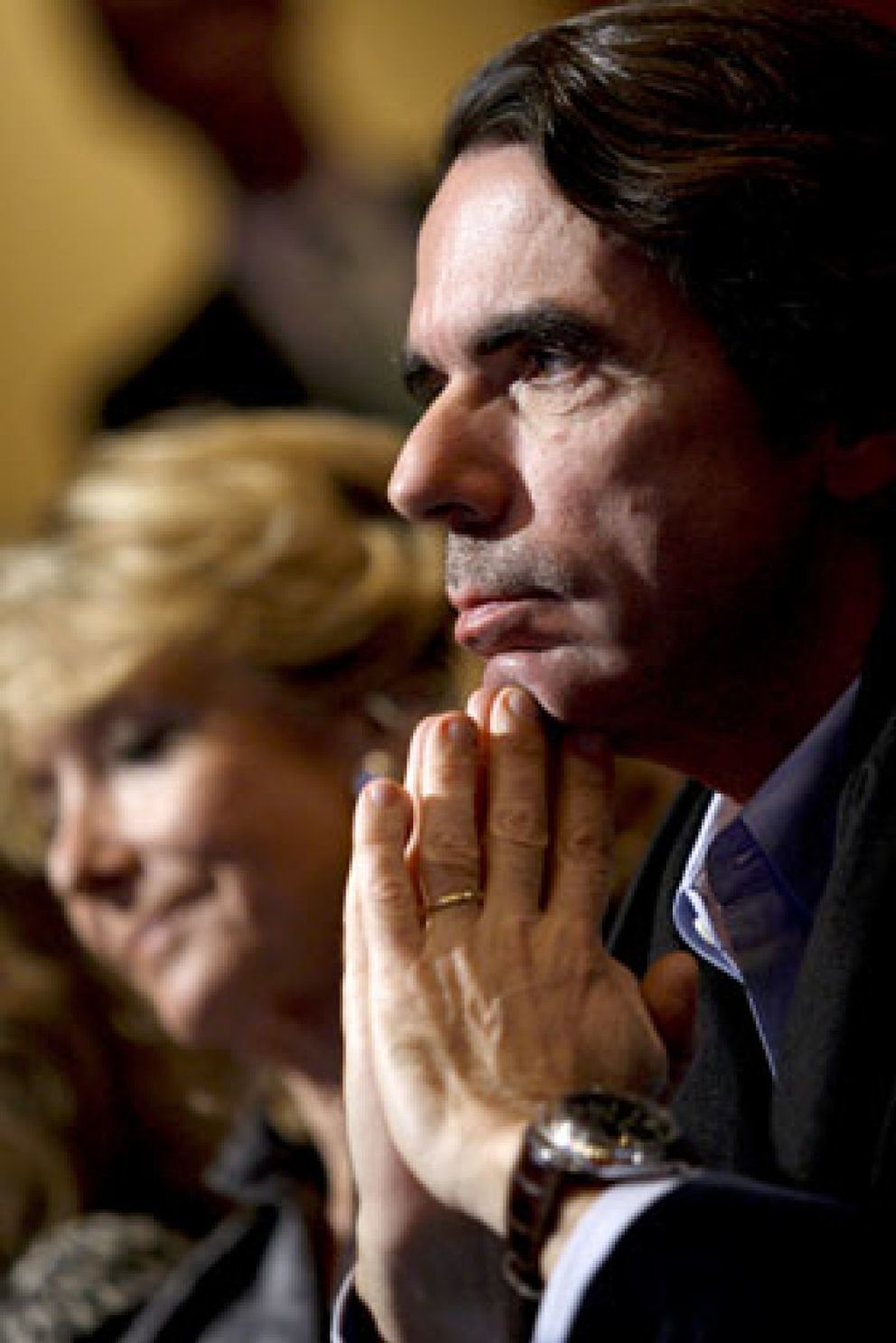 Foto: Génova 'ningunea' a Aznar y hace caso omiso de sus críticas a Rajoy