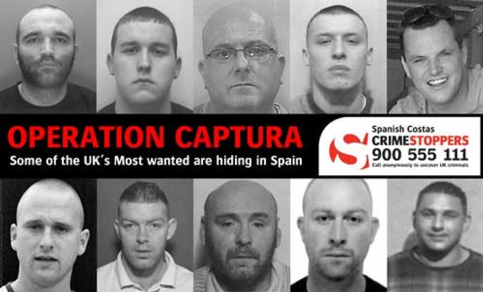 Foto: Se buscan cinco nuevos delincuentes británicos peligrosos en España