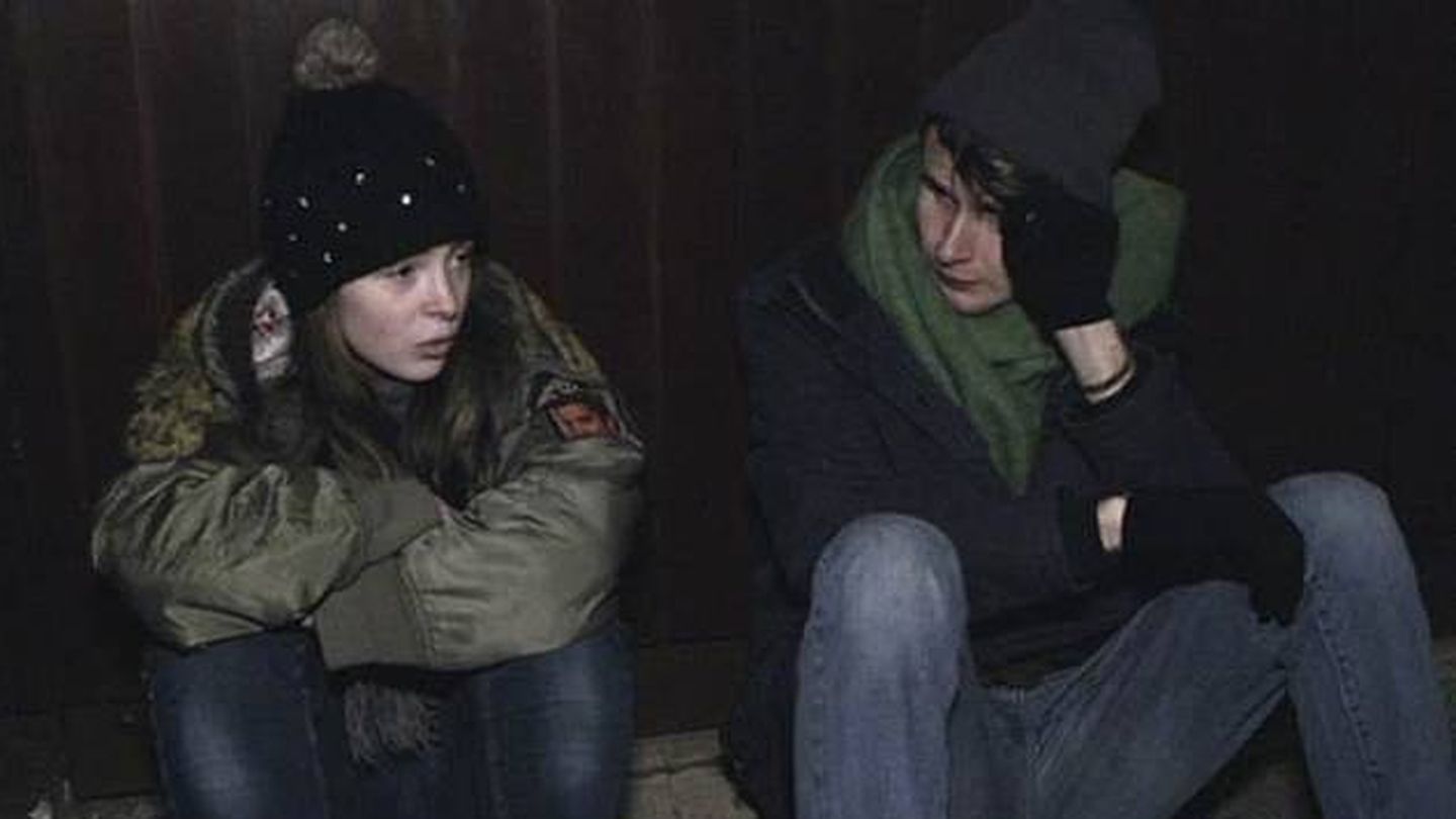 Misner junto a Demi. ('Rich Kids Go Homeless')