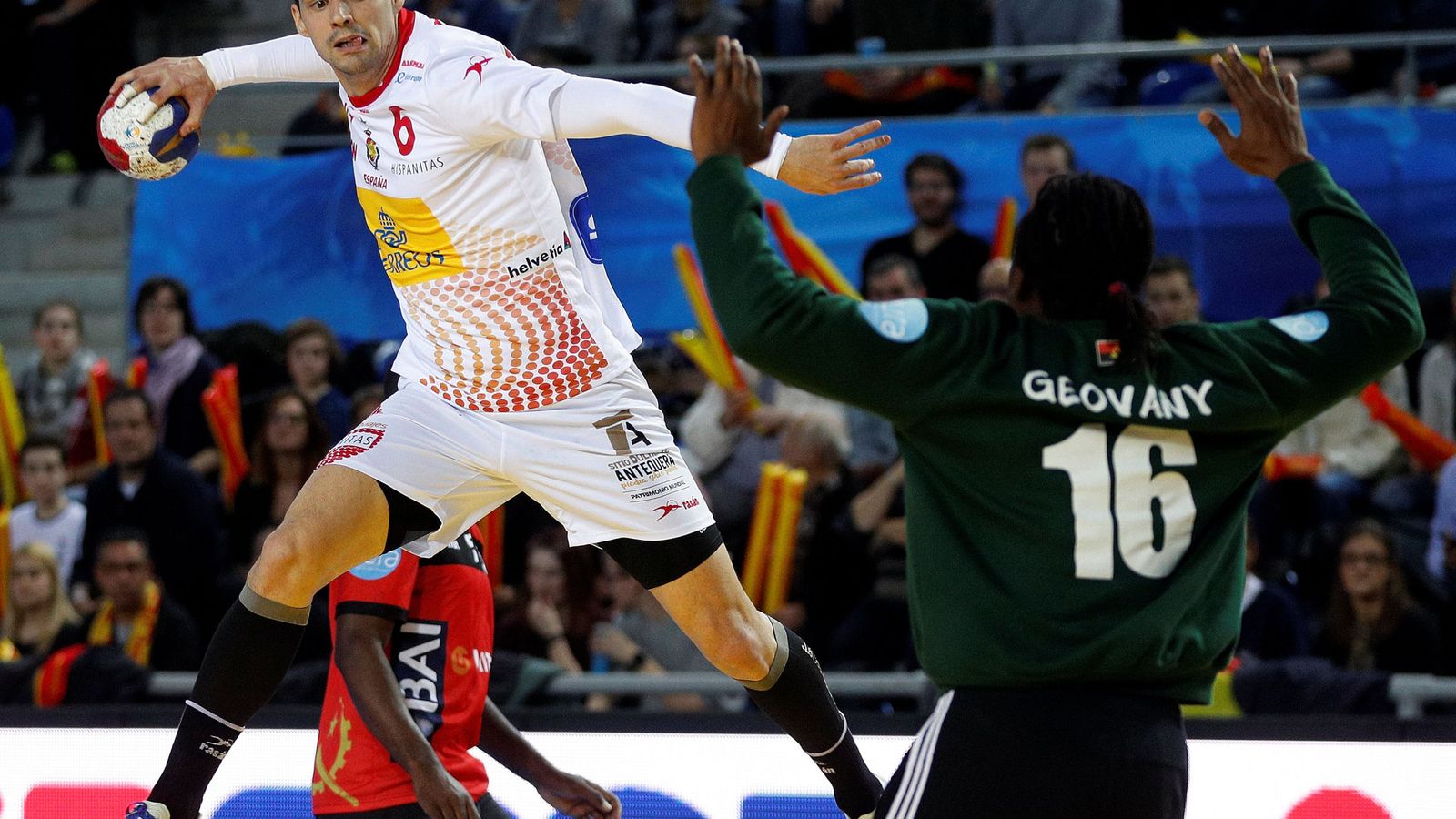 Foto: Men's handball - spain v angola - 2017 men's world championship main round - group b