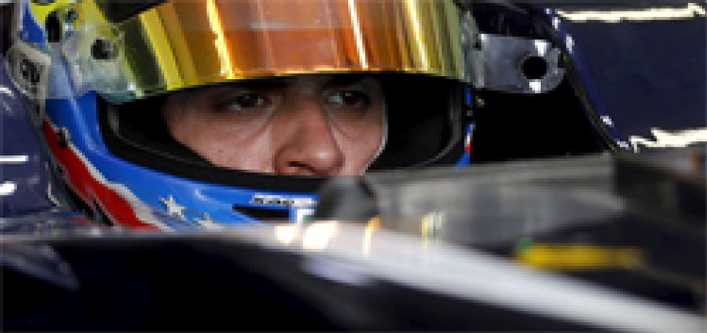 Foto: Maldonado marca el mejor tiempo en una segunda sesión marcada por la lluvia