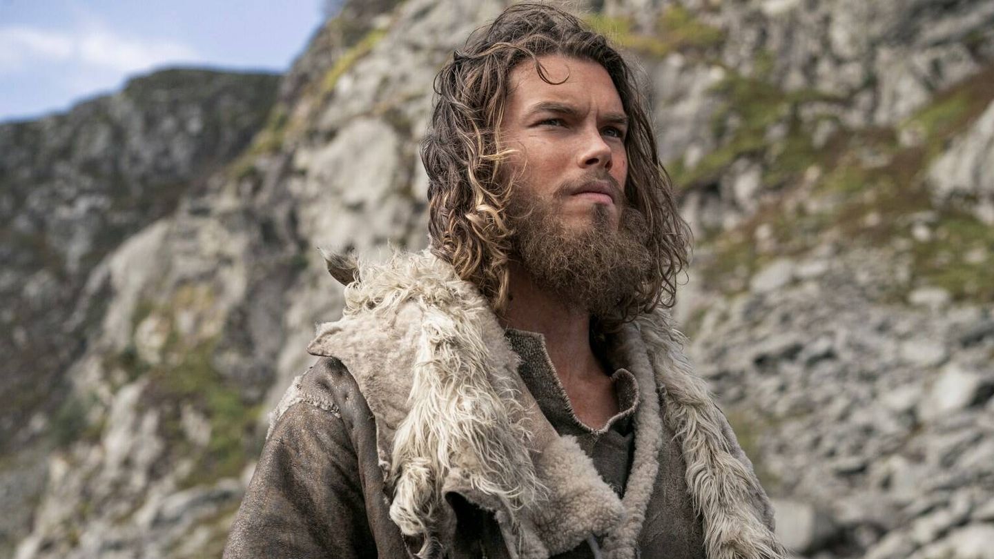 Sam Corlett hace de Leif Erikson en 'Vikings: Valhalla'.