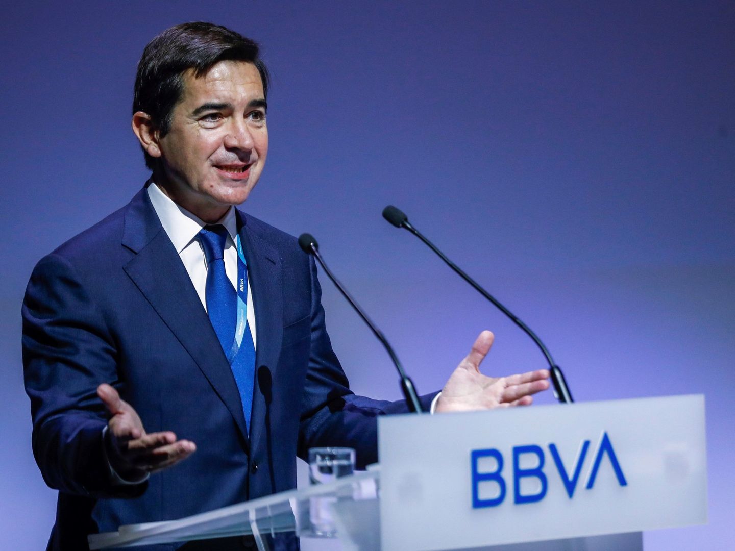 El presidente de BBVA, Carlos Torres. (Reuters)