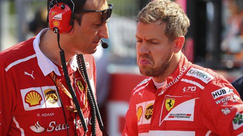 Vettel saca el escudo en Ferrari ante los palos que le van a caer al equipo