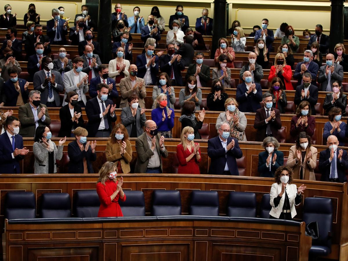Foto: Pleno celebrado en el Congreso de los Diputados. (EFE/Juan Carlos Hidalgo)