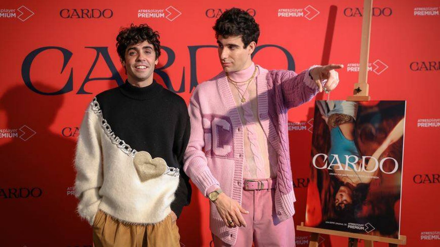 Javier Ambrossi y Javier Calvo, productores de 'Cardo'. (Atresmedia)