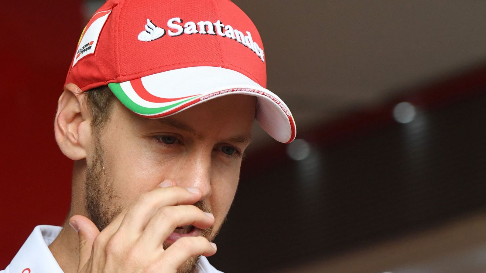 Foto: Sebastian Vettel (29 años), piloto de Ferrari.