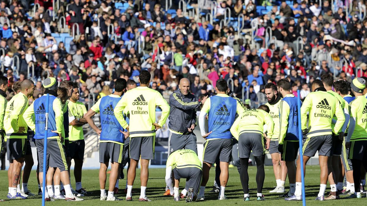 Zidane deberá recuperar la autoestima de la mosqueada segunda línea del Madrid