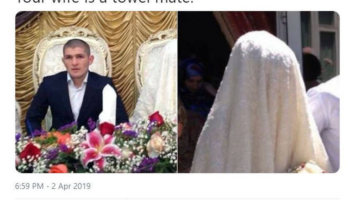 Conor McGregor, con tono islamófobo, llama 'toalla' a la mujer de Khabib Nurmagomedov