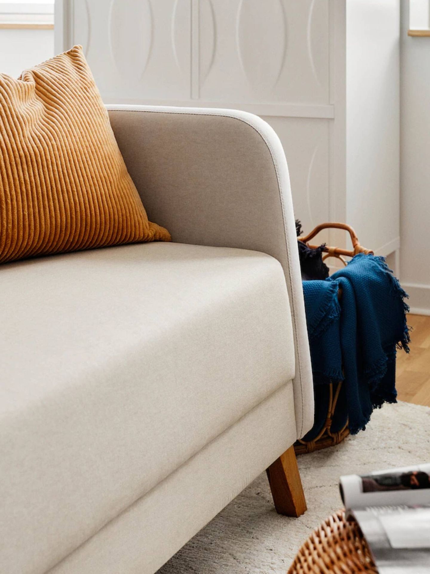 El nuevo sofá de Ikea, el mueble ideal para casas y salones pequeños. (Cortesía)