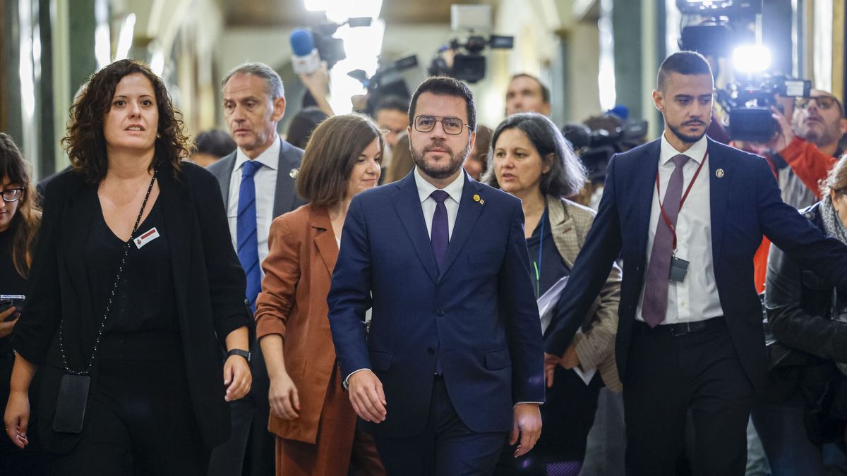 Aragonès, en el Senado: "La amnistía es el punto de partida, el destino es votar la independencia"