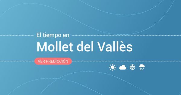 Foto: El tiempo en Mollet del Vallès. (EC)