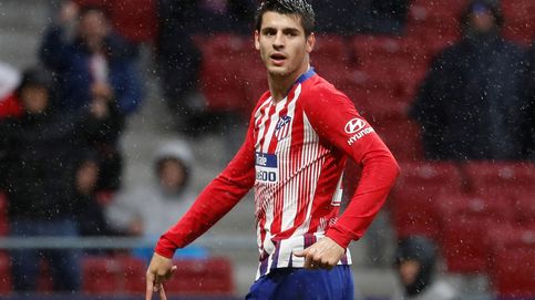 El pulso de Álvaro Morata en el Atlético de Madrid
