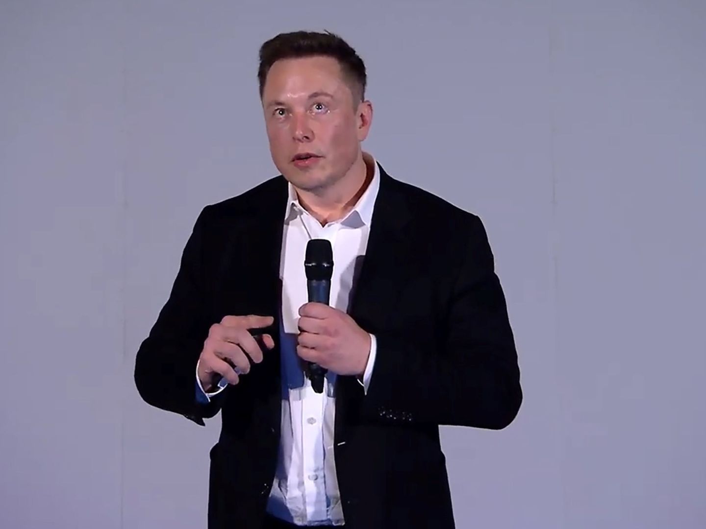 Elon Musk durante una reciente conferencia. (Reuters)