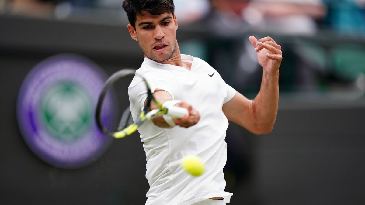 Alcaraz - Tiafoe: horario y dónde ver en TV y 'online' el partido de Wimbledon