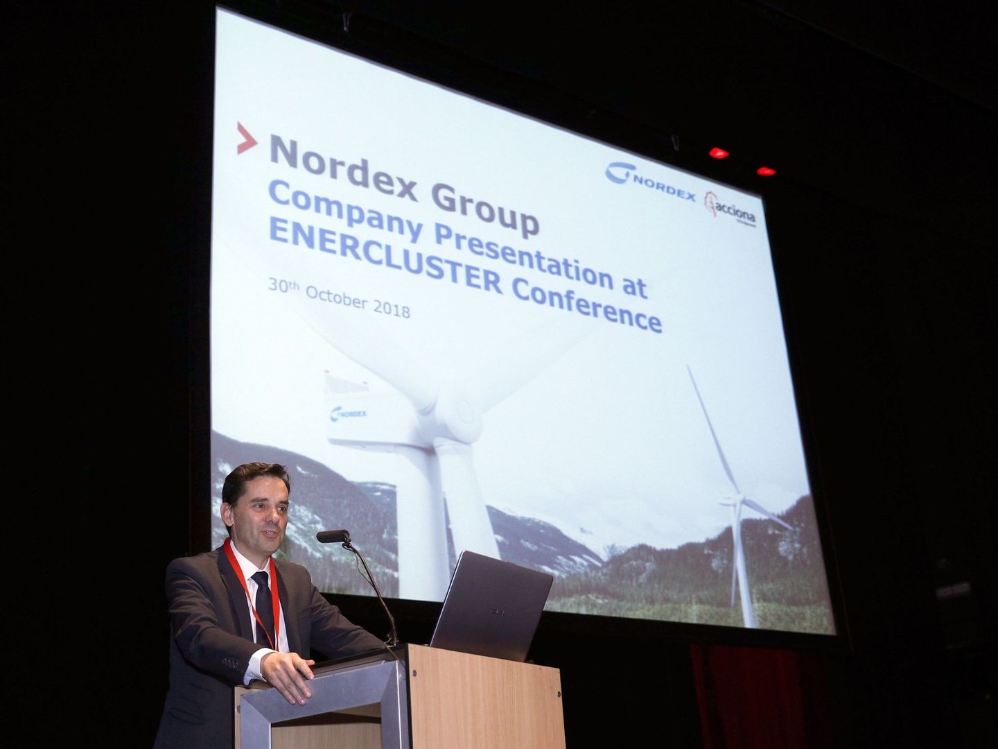El CEO de Nordex Acciona Wind Power, José Luis Blanco.