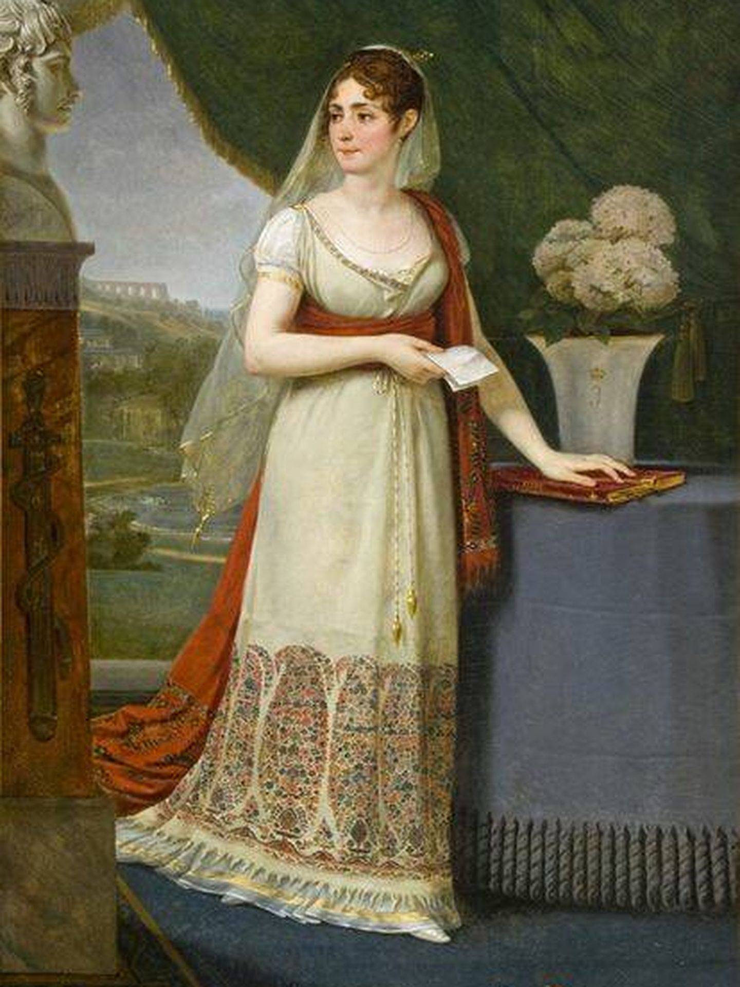 Josefine Bonaparte, en un cuadro de Antoine-Jean Gros. 