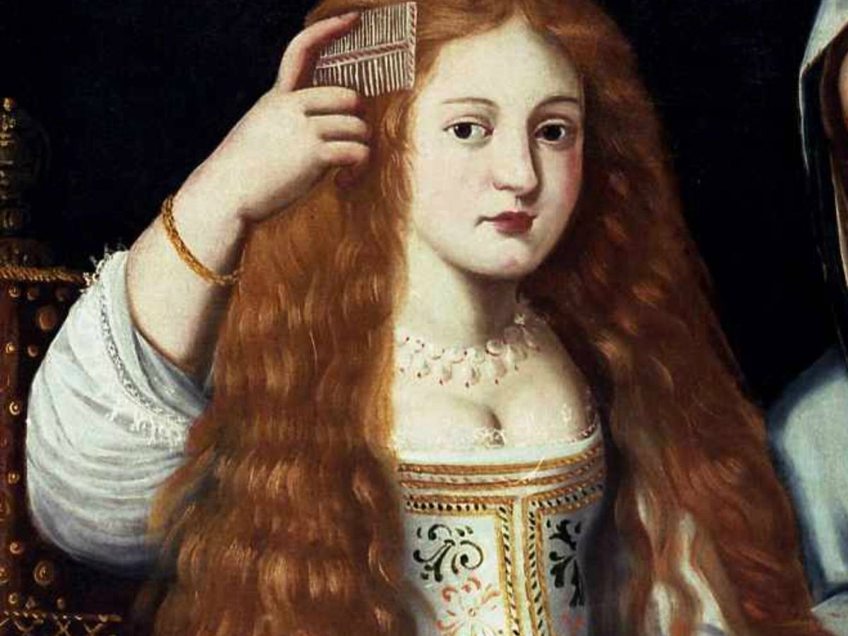 Foto: La actriz María Calderón, amante de Felipe IV, en un retrato de autoría anónima. (Convento de las Descalzas Reales/Patrimonio Nacional)