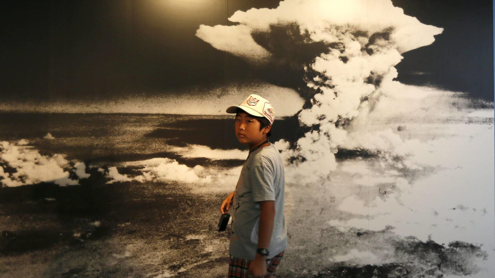 Foto: Conmemoración del aniversario del lanzamiento de la bomba sobre Hiroshima (EFE)
