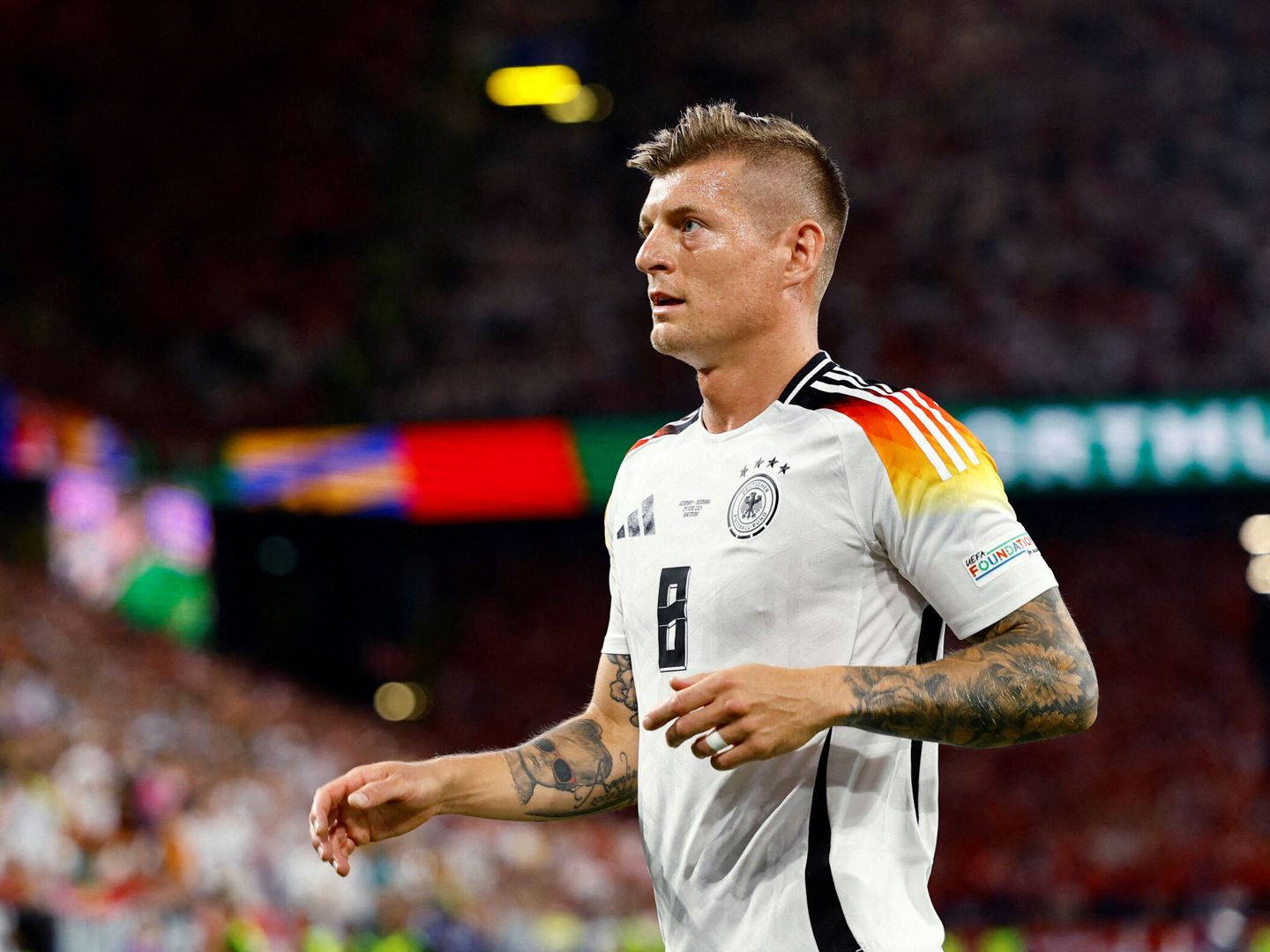 Toni Kroos puede estar ante el último partido de su carrera. (Reuters/Leon Kuegeler)