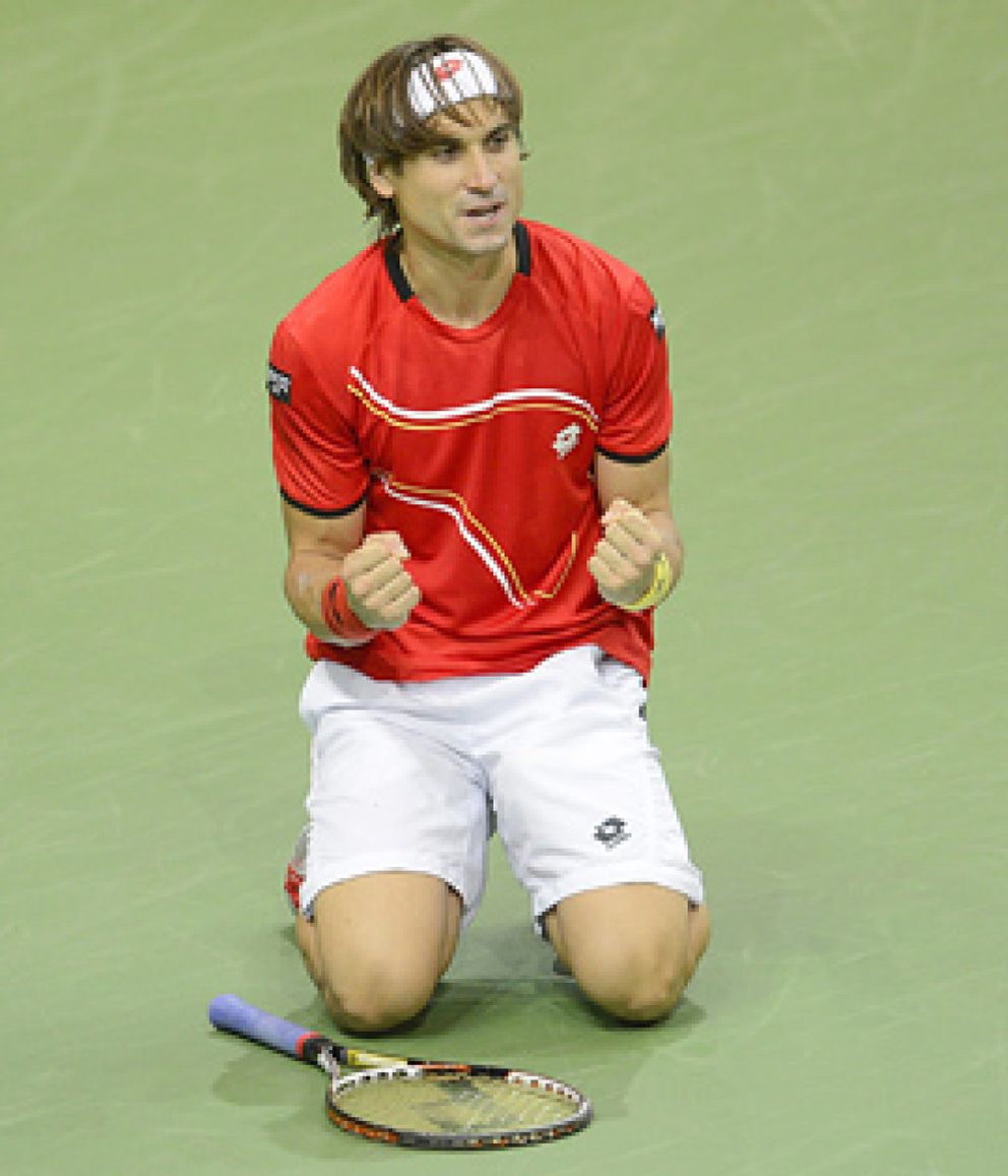 Foto: David Ferrer, el tenista que más partidos ha ganado y al que el éxito no ha cambiado