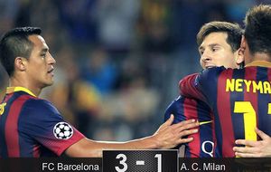 Messi recupera el gol, pero sigue sin aparecer en su mejor versión