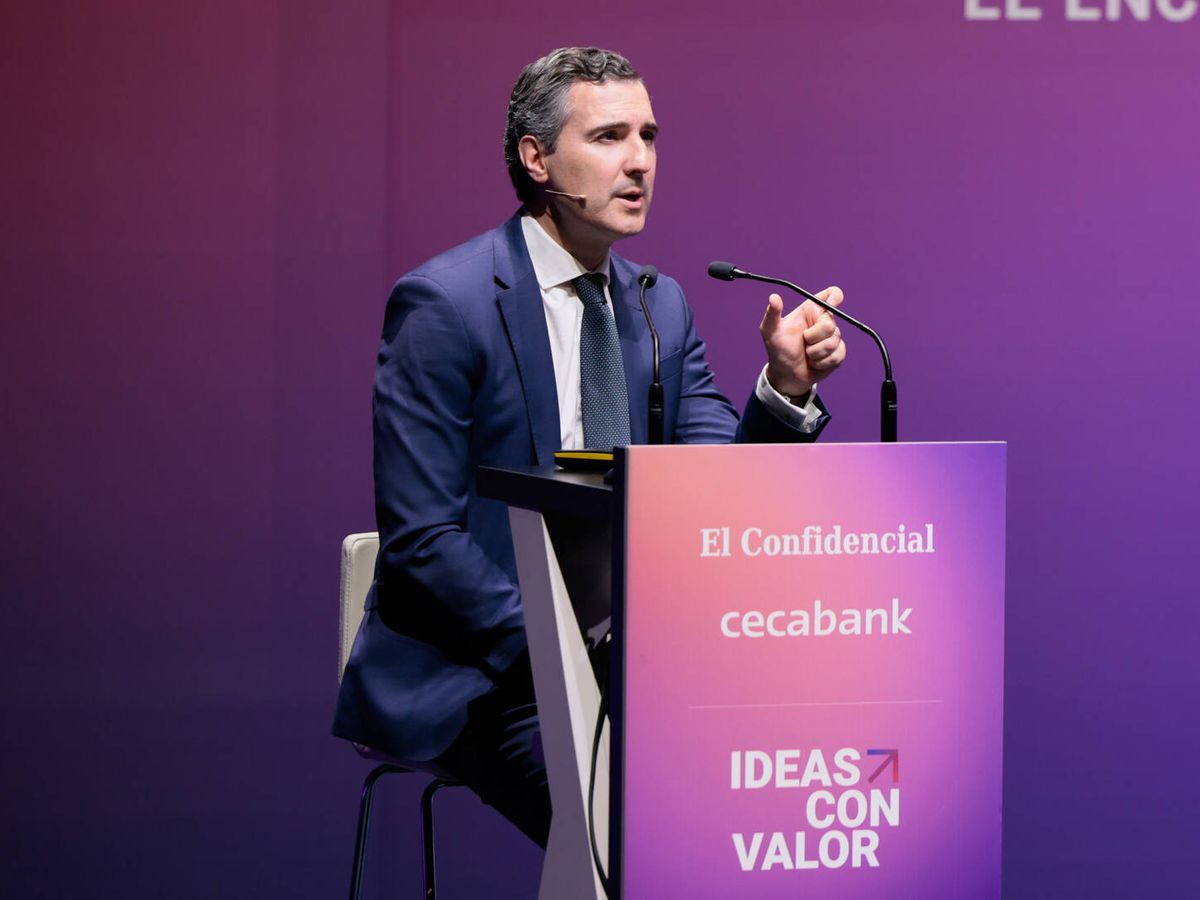 Foto: Iván Martín, socio fundador y director de Inversiones de Magallanes Value Investors, en el pasado foro de Ideas con Valor.