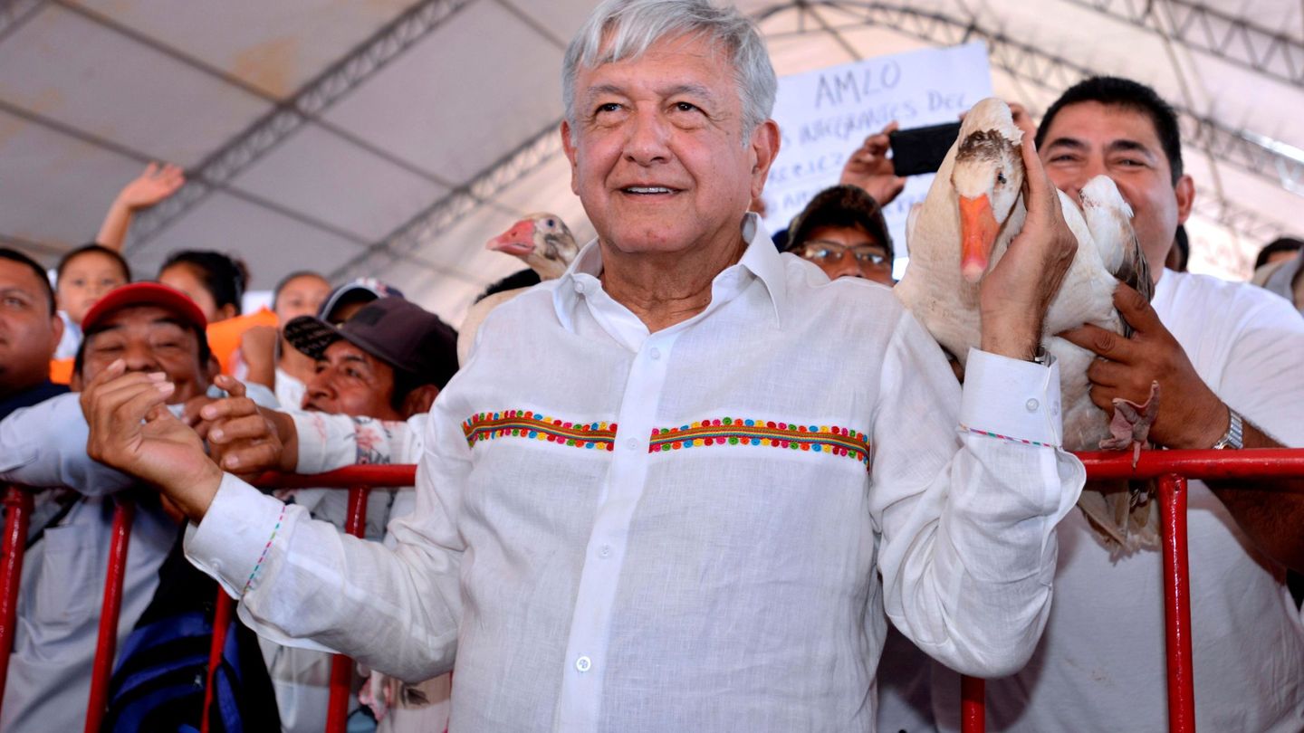 Fotografía cedida por la presidencia de México de Andrés Manuel López Obrador. (EFE)