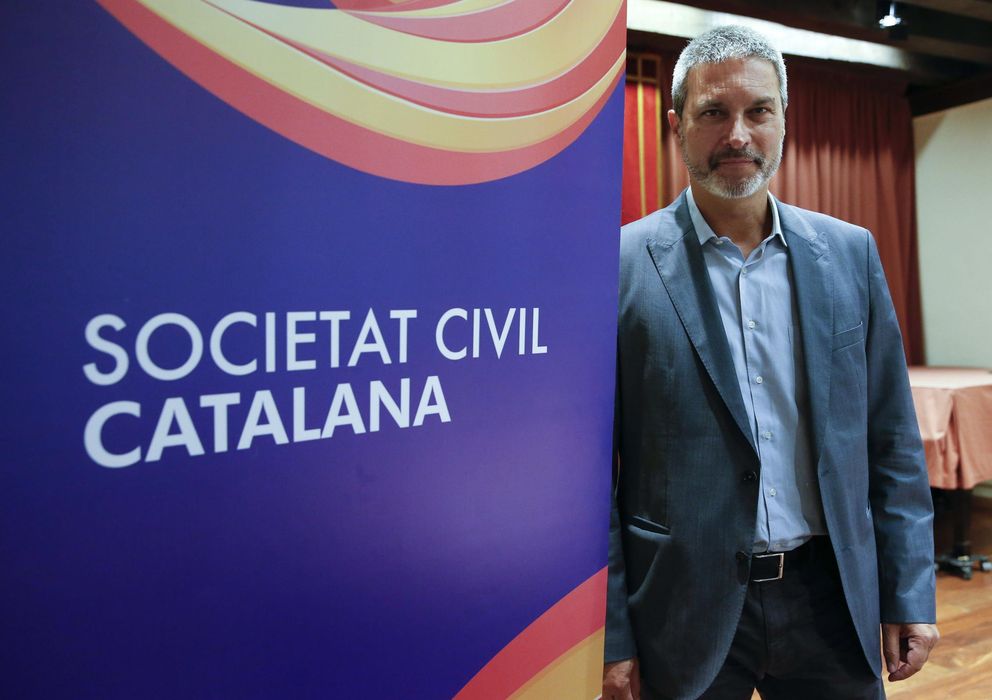 Foto: El presidente de Societat Civil Catalana (SCC), Josep Ramón Bosch (EFE).
