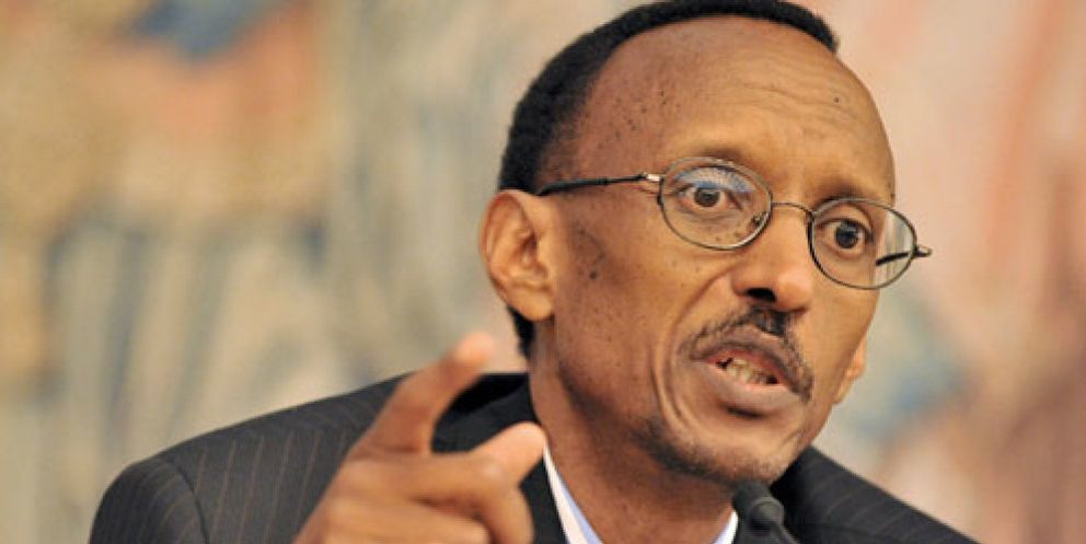 Foto: Zapatero evita reunirse con Kagame, presidente de Ruanda