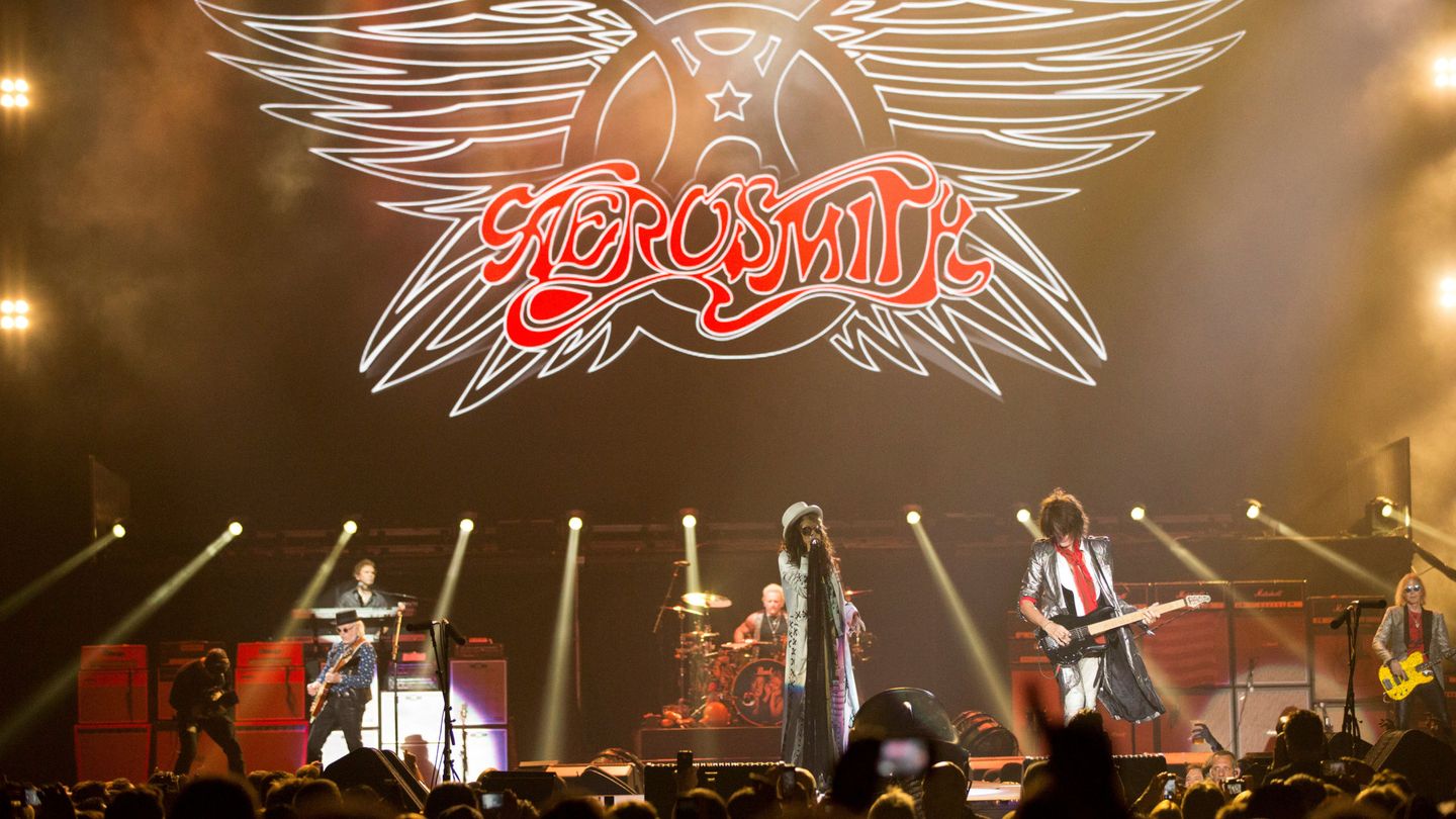 Aerosmith, en un concierto en 2014 (REUTERS / Mario Anzuoni)