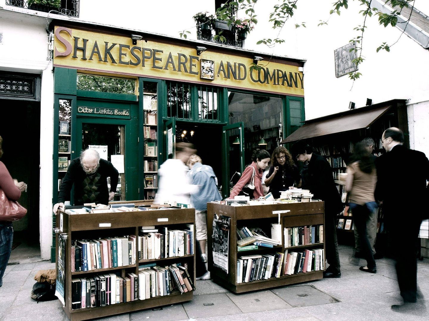 La librería Shakespeare and Company de París (EFE)