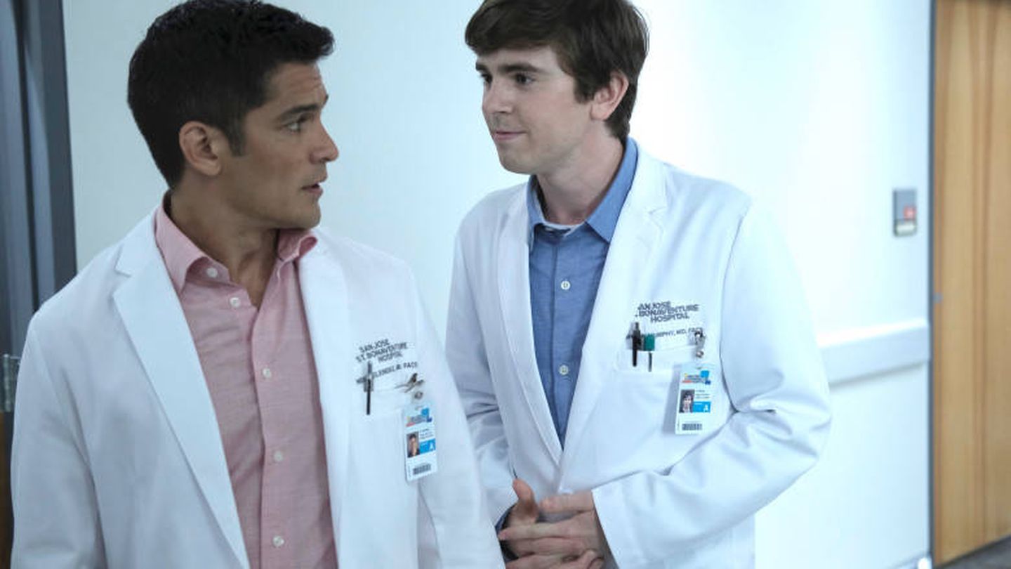 Neil y Shaun, humor en 'The Good Doctor'. (ABC)