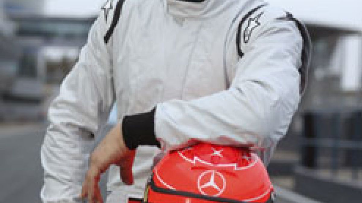 Schumacher destaca sus buenas sensaciones tras el primer día con Mercedes
