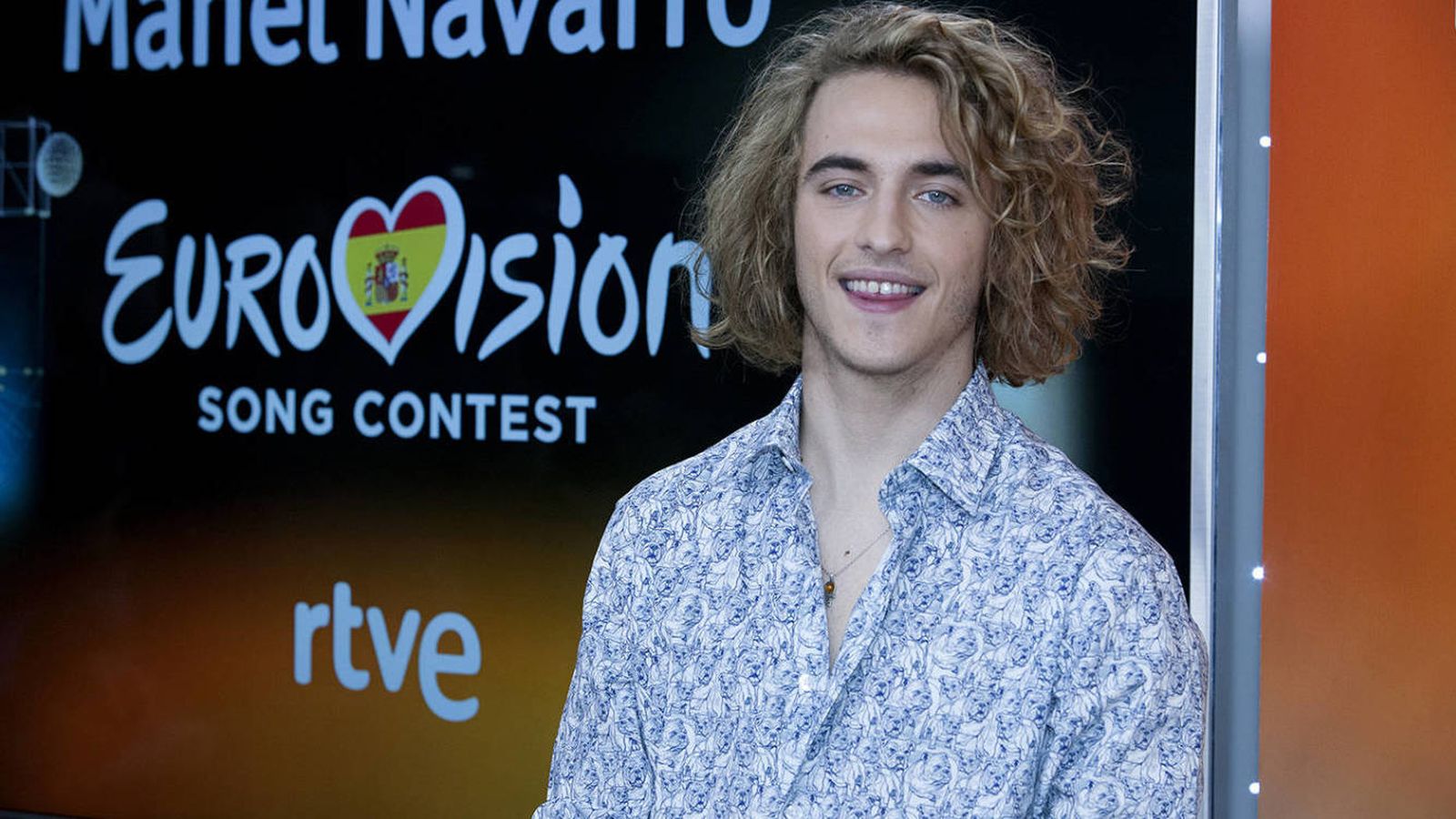 Foto: Manel Navarro a Eurovisión 2017