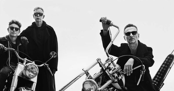 Foto: Martin Gore, Andrew Fletcher y David Gahan en una imagen promocional de Depeche Mode | Anton Corbijn 