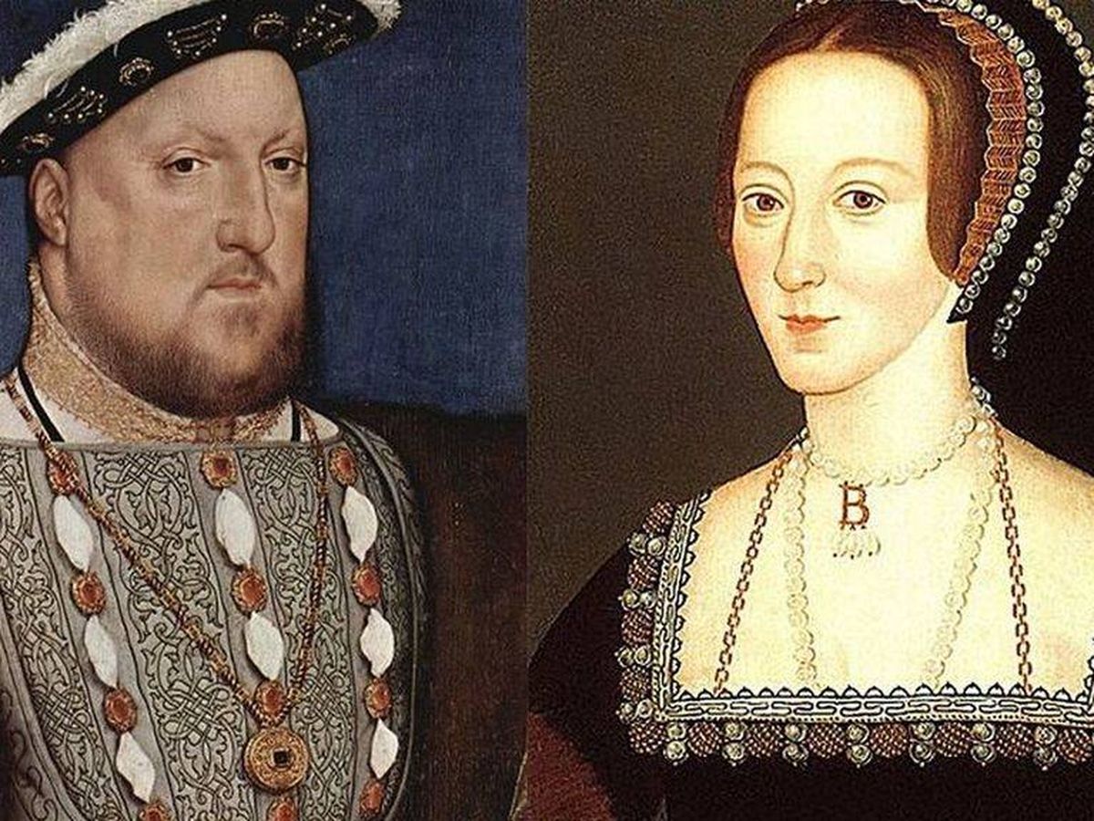 Foto: Enrique VIII y Ana Bolena.