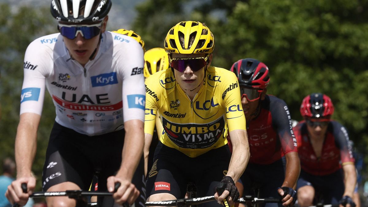 "No puedo, estoy muerto". Vingegaard hunde a Pogačar y sentencia el Tour de Francia