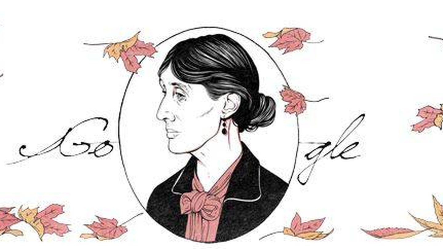 'Doodle' de Google de Virginia Woolf