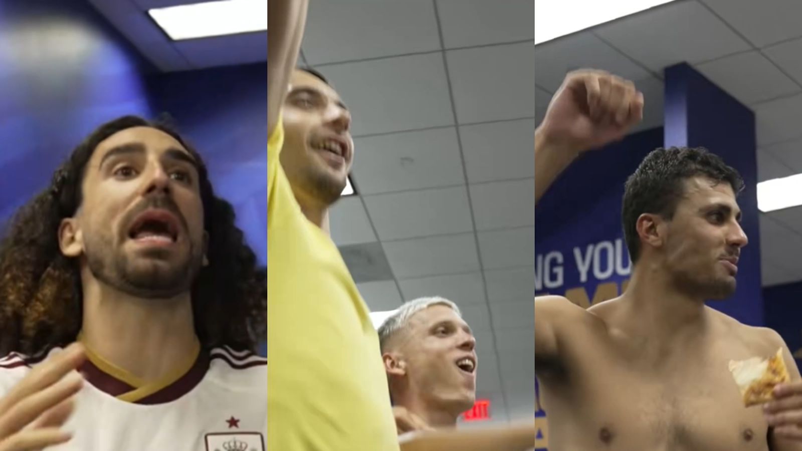 "Vaya puto recital; te lo has comido": el vídeo de la celebración de los jugadores de España en el vestuario tras ganar a Francia